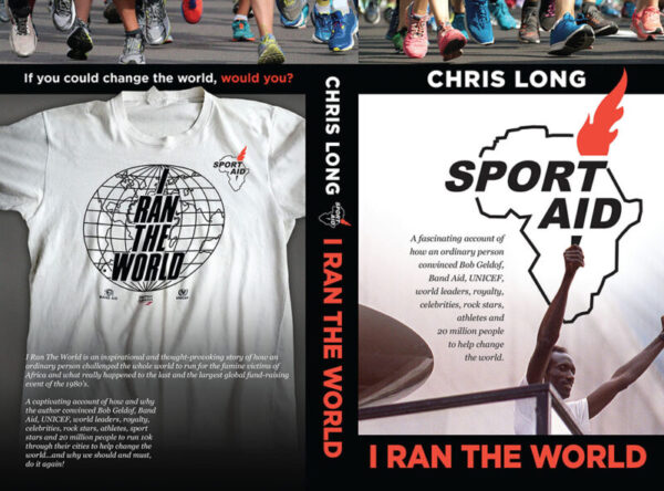 This is the cover of the book 'I Ran the World' by Chris Long